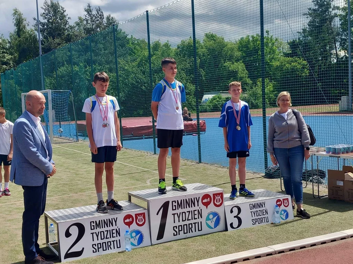 Gminny Tydzień Sportu - Czwórbój Lekkoatletyczny