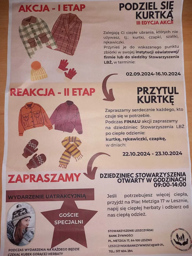 Podziel się kurtką