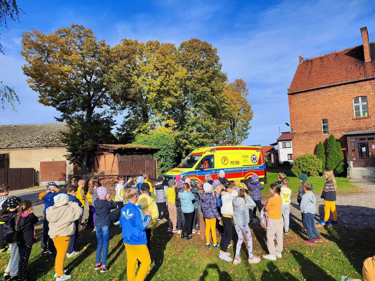 Karetka pogotowia w naszej szkole...