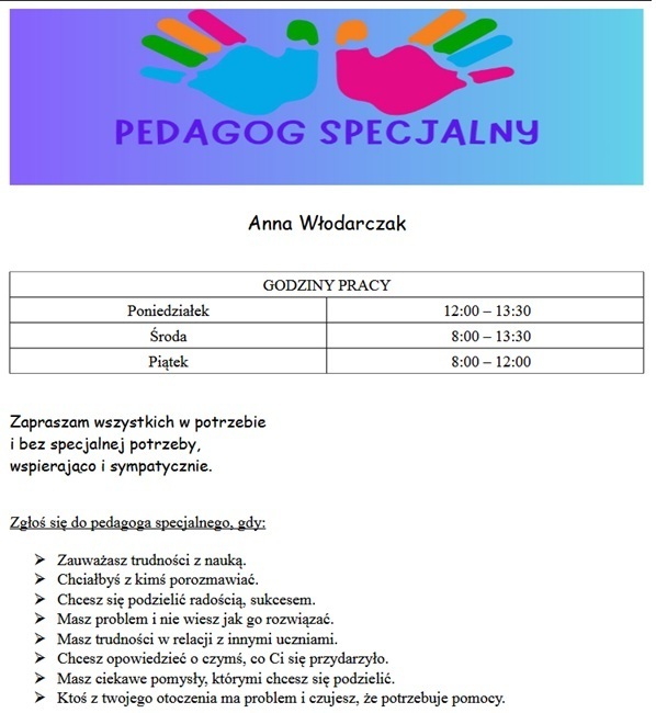 Pedagog specjalny