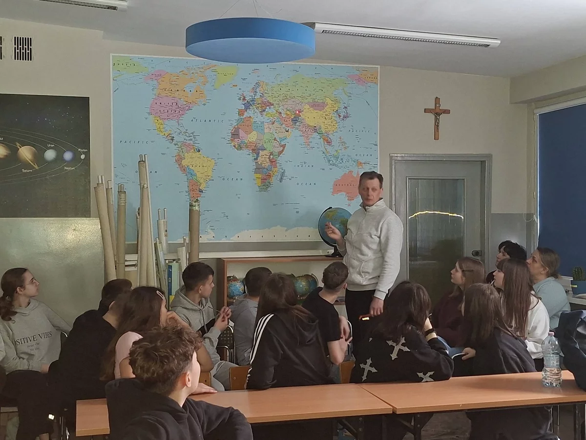 Podróżnik w naszej szkole