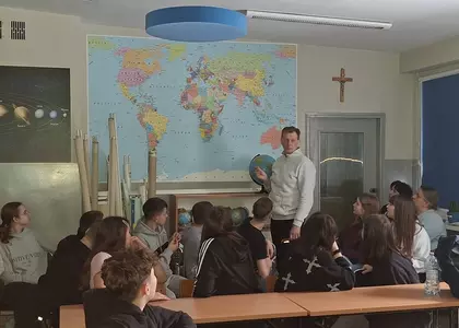 Podróżnik w naszej szkole